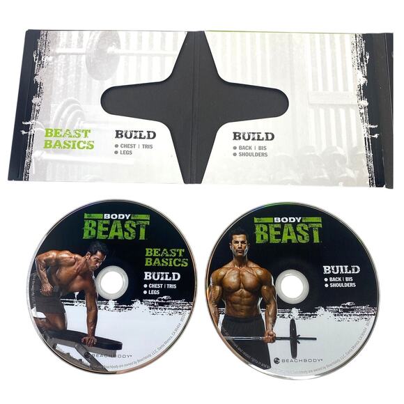 Beachbody Body Beast Home Fitness Workout 4 DVD Strength Set Complete 2012 - Picture 2 of 4